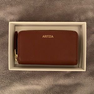 Aritzia leather wallet